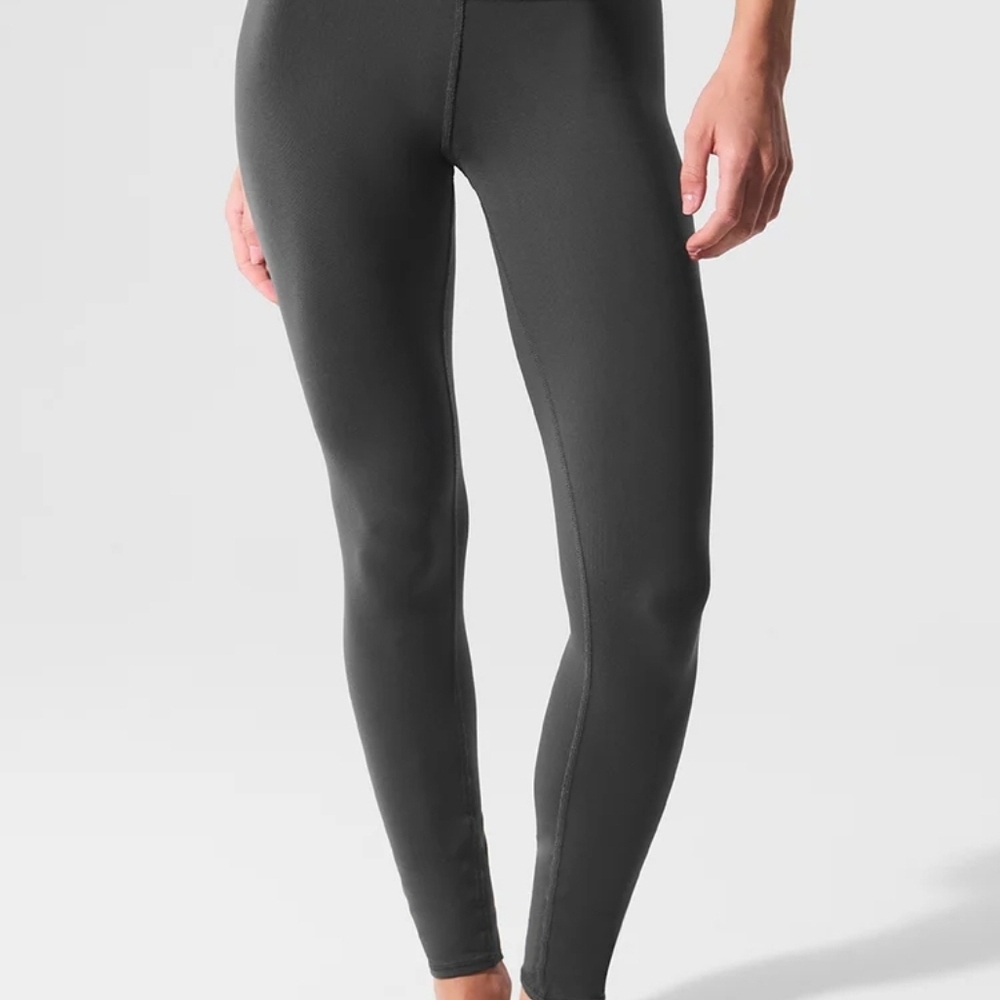 ALO Yoga - High-Waist Airbrush Legging - Anthracite - XS